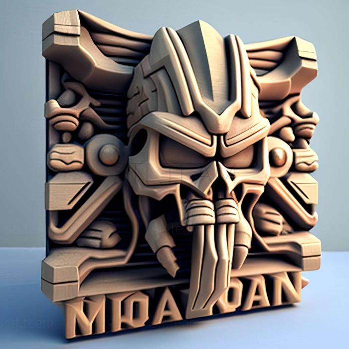 3D model Mega Turrican game (STL)